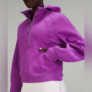 Lululemon scuba oversized half zip sweatshirt hoodie